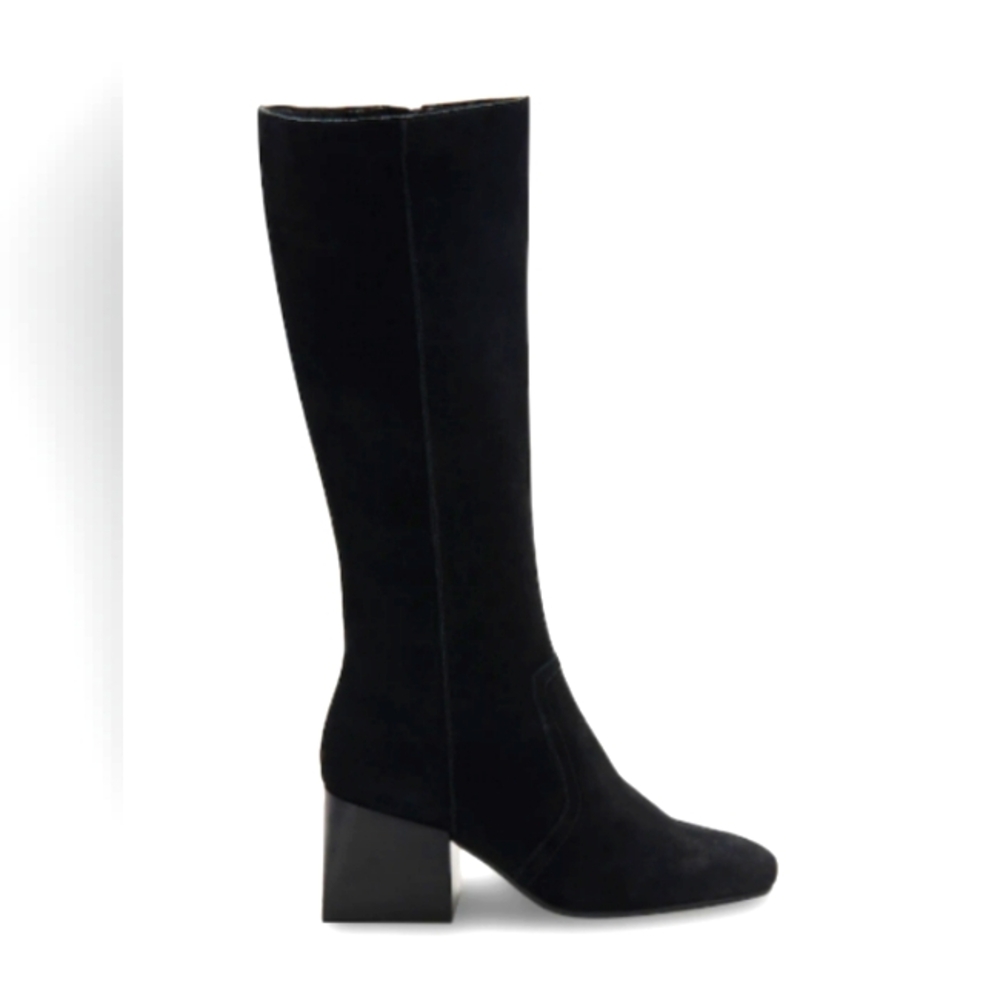 Blondo TESSA Black Suede Waterproof Boots, Women's sz 8.5M New In Box